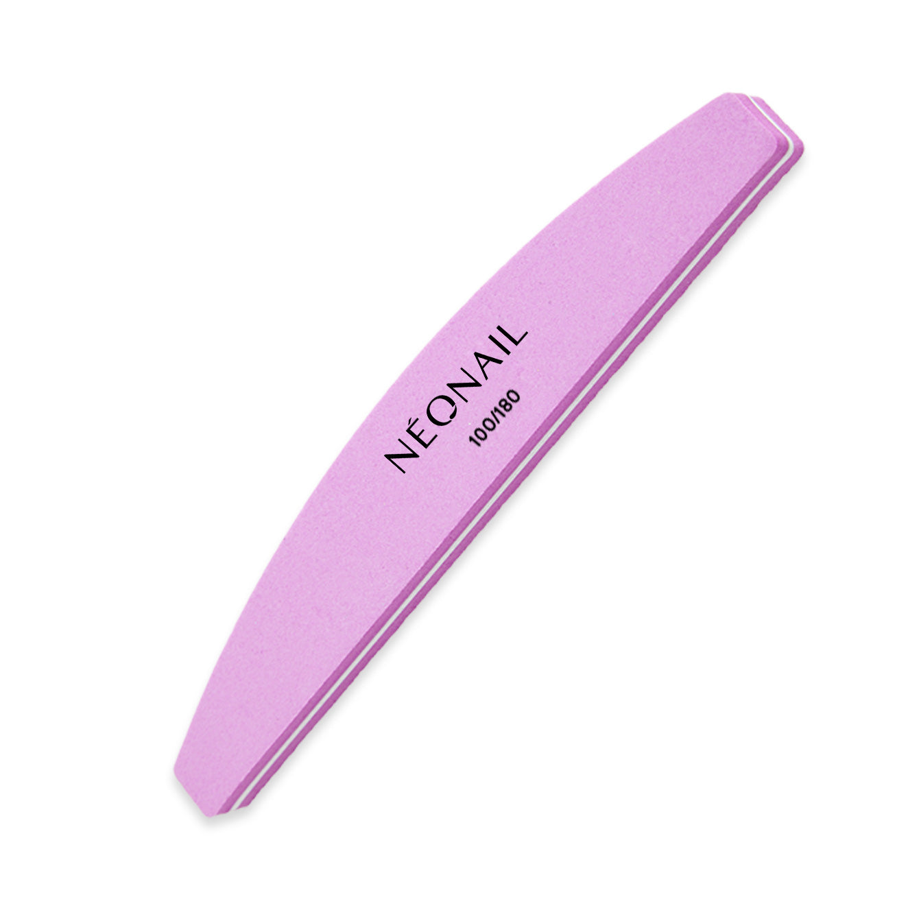Neonail Pink Buffer Trapez Curved 100/180