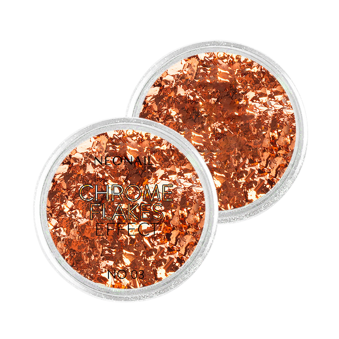 Chrome Flakes Effect No. 03 Copper