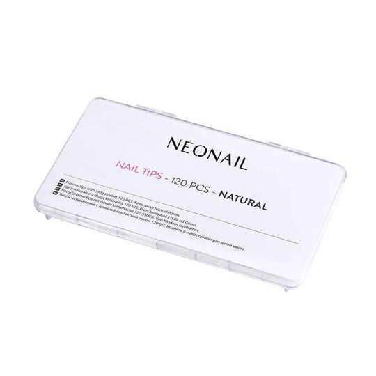 Natural Tips 120 pcs with Long Pocket NEONAIL