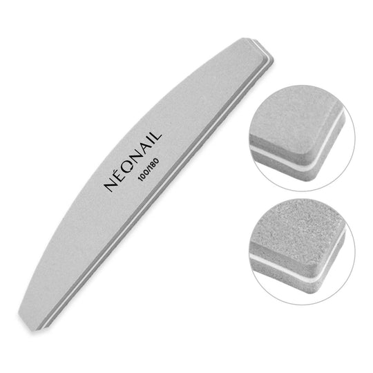Neonail Grey Buffer Trapez Curved 100/180