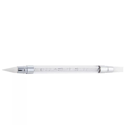 Double-sided silicone brush
