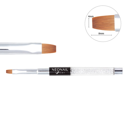 Gel Brush NeoNail Expert - Gel Brush Flat 04