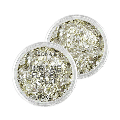 Chrome Flakes Effect No. 02 Gold
