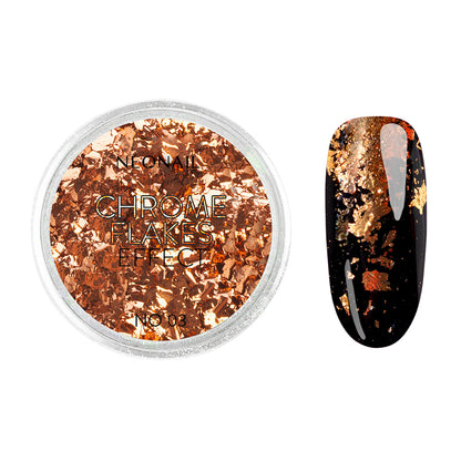 Chrome Flakes Effect No. 03 Copper