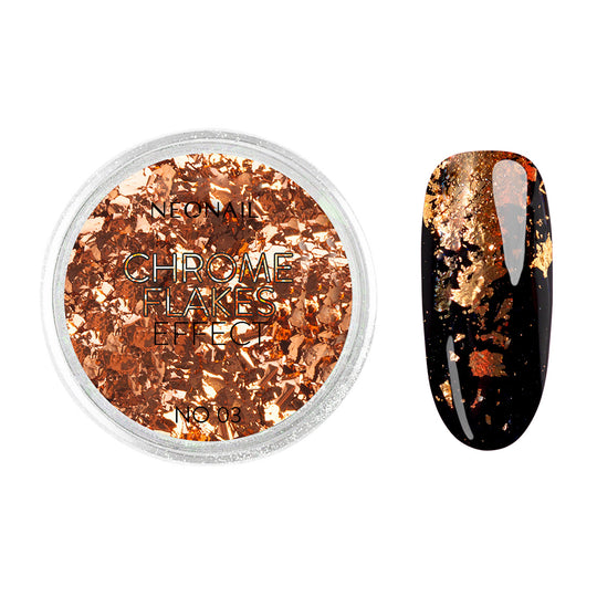 Chrome Flakes Effect No. 03 Copper