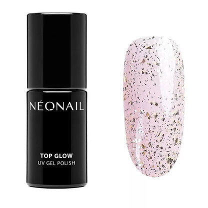 UV GEL POLISH 7.2 ml - Top Glow Gold Flakes
