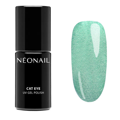 Satin Turquoise - Cat Eye