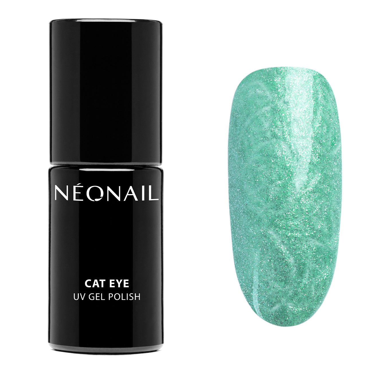 Satin Turquoise - Cat Eye