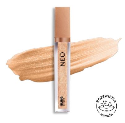 Bling Effect Lip gloss - ALMOND